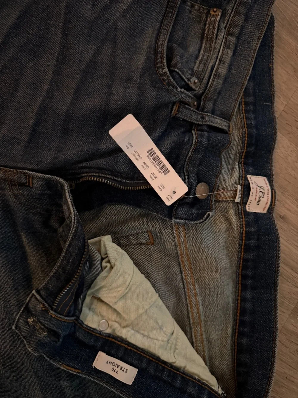 Brand new J Crew 770 Straight Jeans with tags